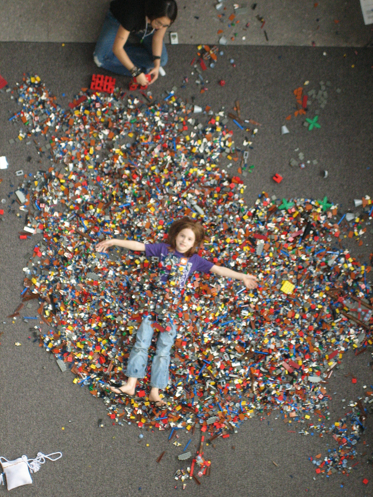 Girl In Legos   Tantek